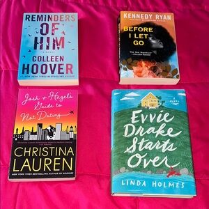 Book Collection: Colleen Hoover, Kennedy Ryan, Christina Lauren, Linda Holmes